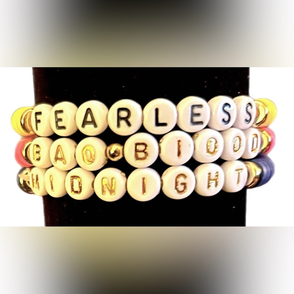 Taylor Swift Era’s Tour Trio Friendship Bead Bracelets